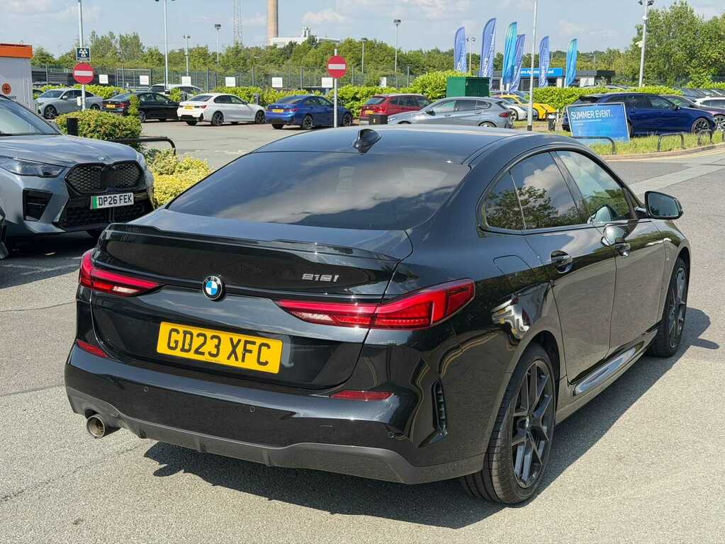 BMW 2 Series 218I 136 M Sport Dct GD23XFC Black #3