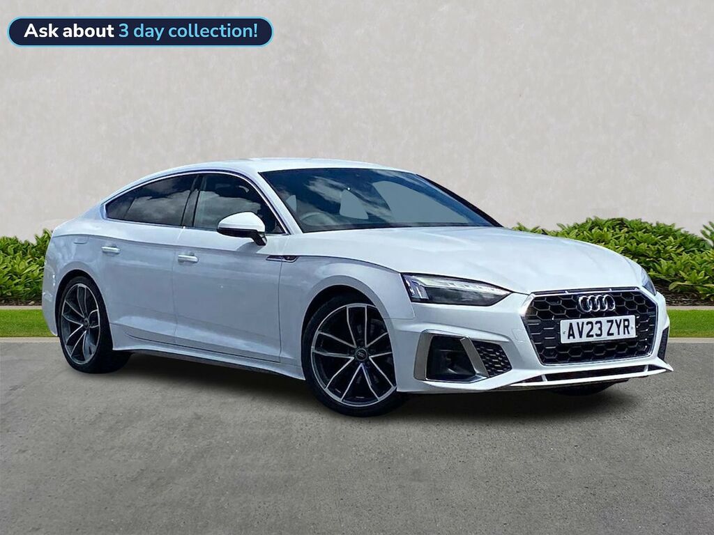 Audi A5 2.0 Tdi 35 S Line Sportback S Tronic Eu AV23ZYR White