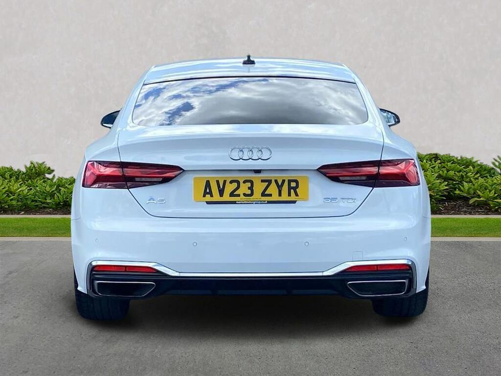Audi A5 2.0 Tdi 35 S Line Sportback S Tronic Eu AV23ZYR White #4
