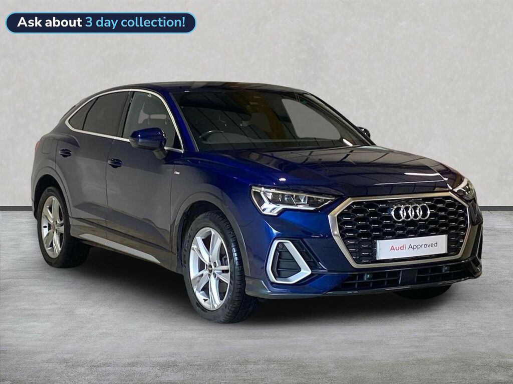 Audi Q3 1.5 Tfsi Cod 35 S Line Sportback S Tron Blue