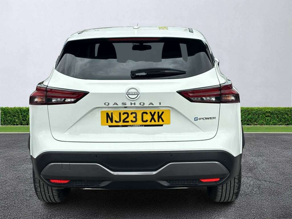 Nissan Qashqai 1.5 E-power N-connecta NJ23CXK White #4
