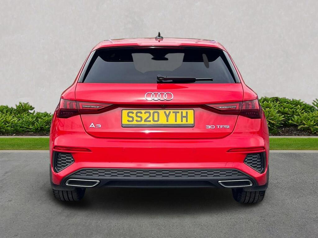Audi A3 30 Tfsi S Line S Tronic Comfortsound CVZ7573 Red #4