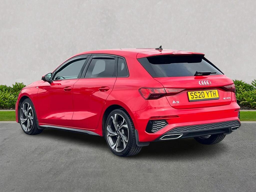 Audi A3 30 Tfsi S Line S Tronic Comfortsound CVZ7573 Red #2