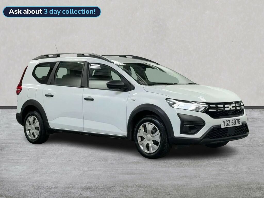Dacia Jogger 1.0 Tce Essential Mpv Euro 6 S YGZ5976 White