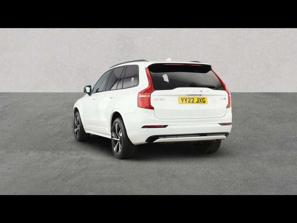Volvo XC90 2.0 B5d 235 R Design Awd Geartronic YY22JXG White #6