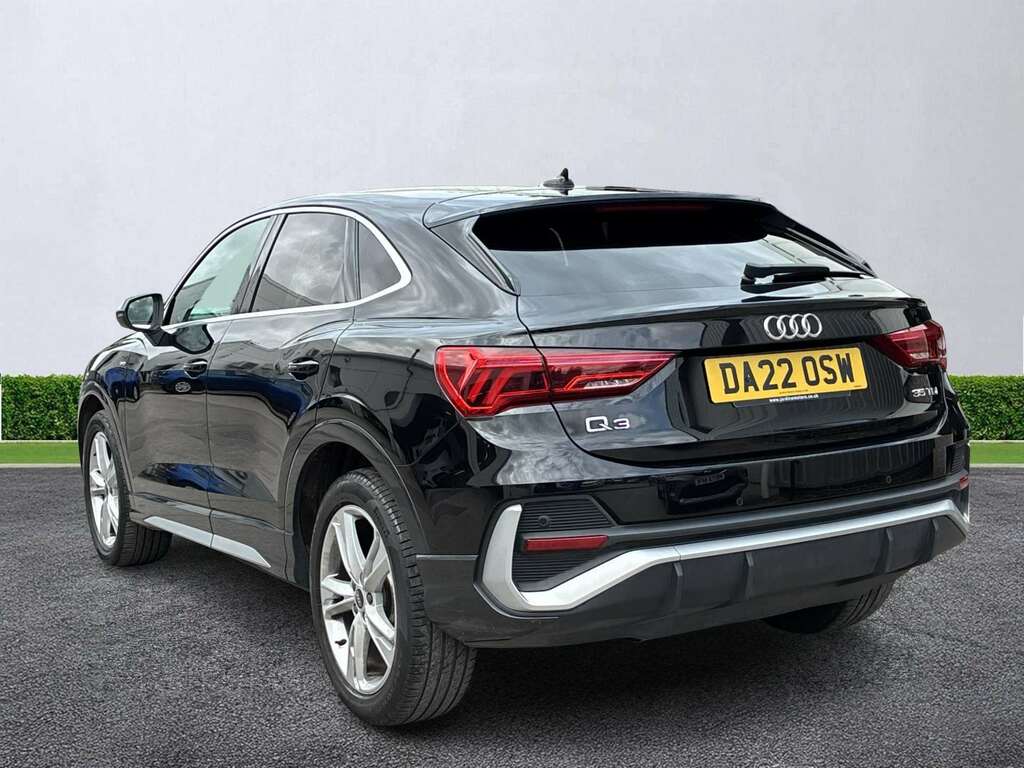 Audi Q3 35 Tdi S Line S Tronic DA22OSW Black #2