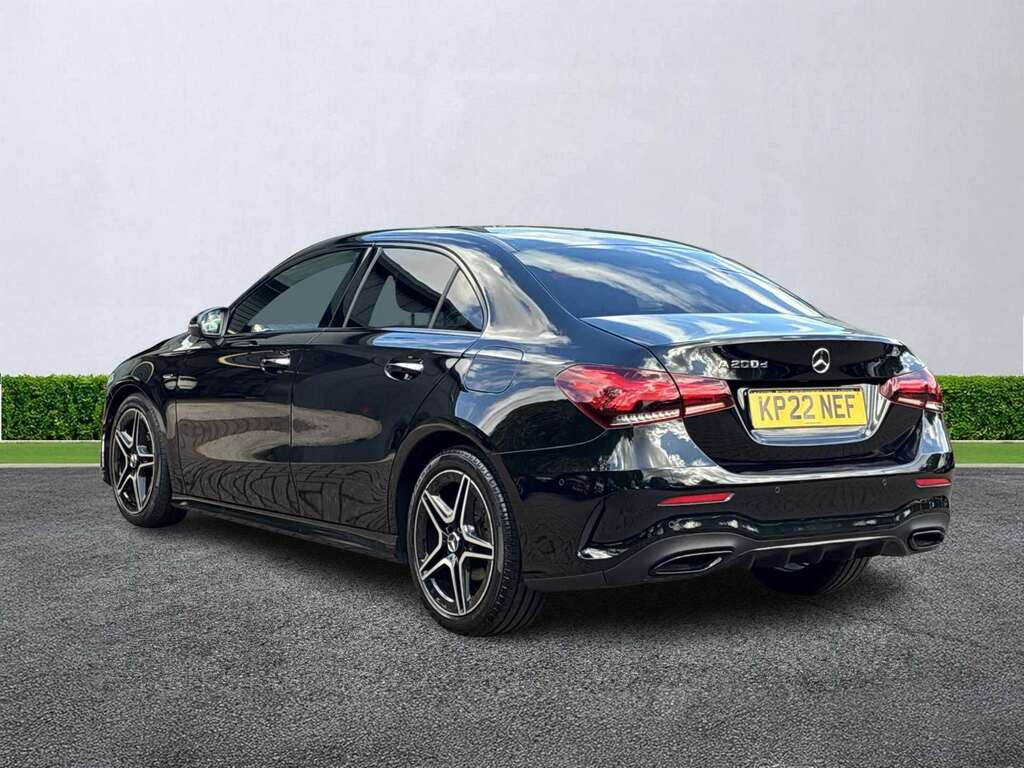 Mercedes-Benz A Class A200d Amg Line Premium Plus Edition Black #2