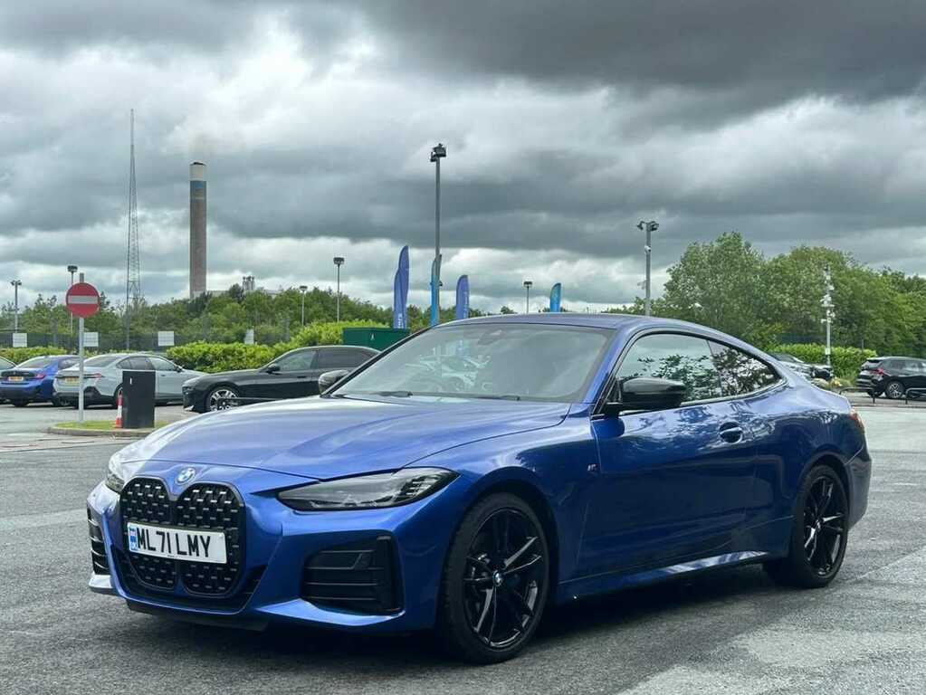 BMW 4 Series Gran Coupe M440i Xdrive Mht Step Blue #4