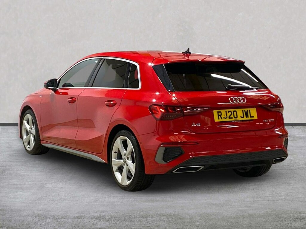 Audi A3 1.5 Tfsi 35 S Line Sportback Eur RJ20JWL Red #2
