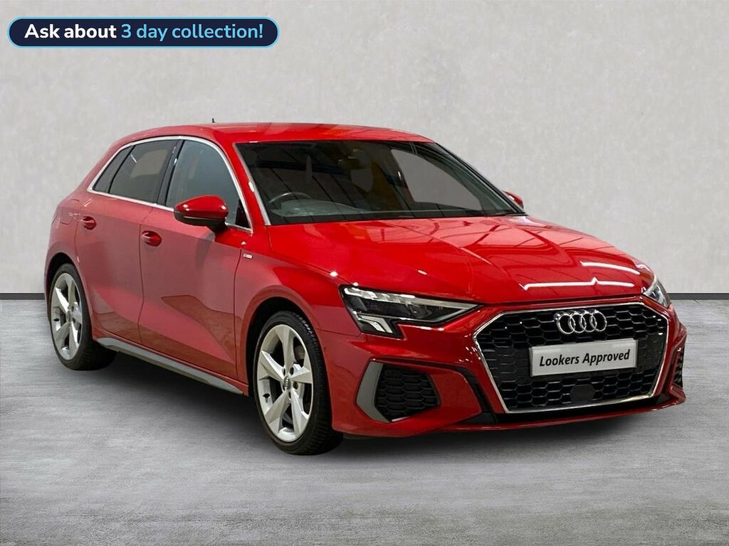 Audi A3 1.5 Tfsi 35 S Line Sportback Eur Red
