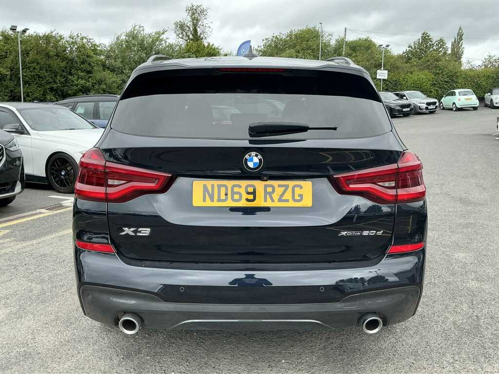 BMW X3 Xdrive20d M Sport Step ND69RZG Black #4