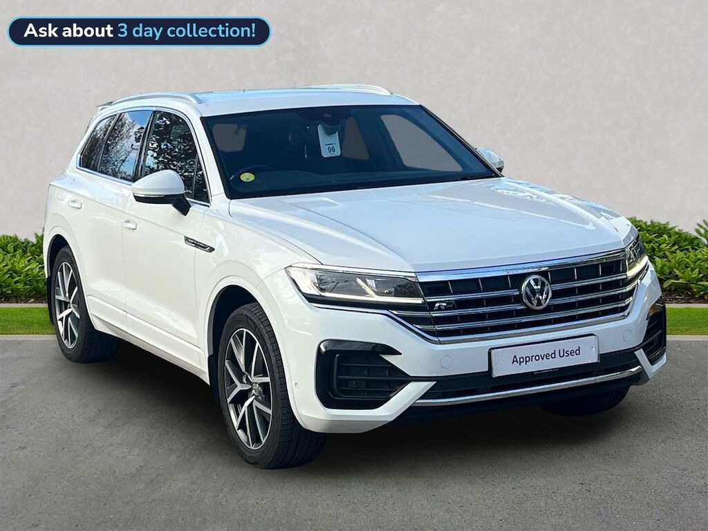 Volkswagen Touareg 3.0 Tdi V6 R-line Suv Tiptronic 4Motion White