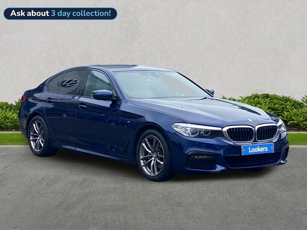 BMW 5 Series 2.0 520D M Sport Saloon Euro 6 S Blue
