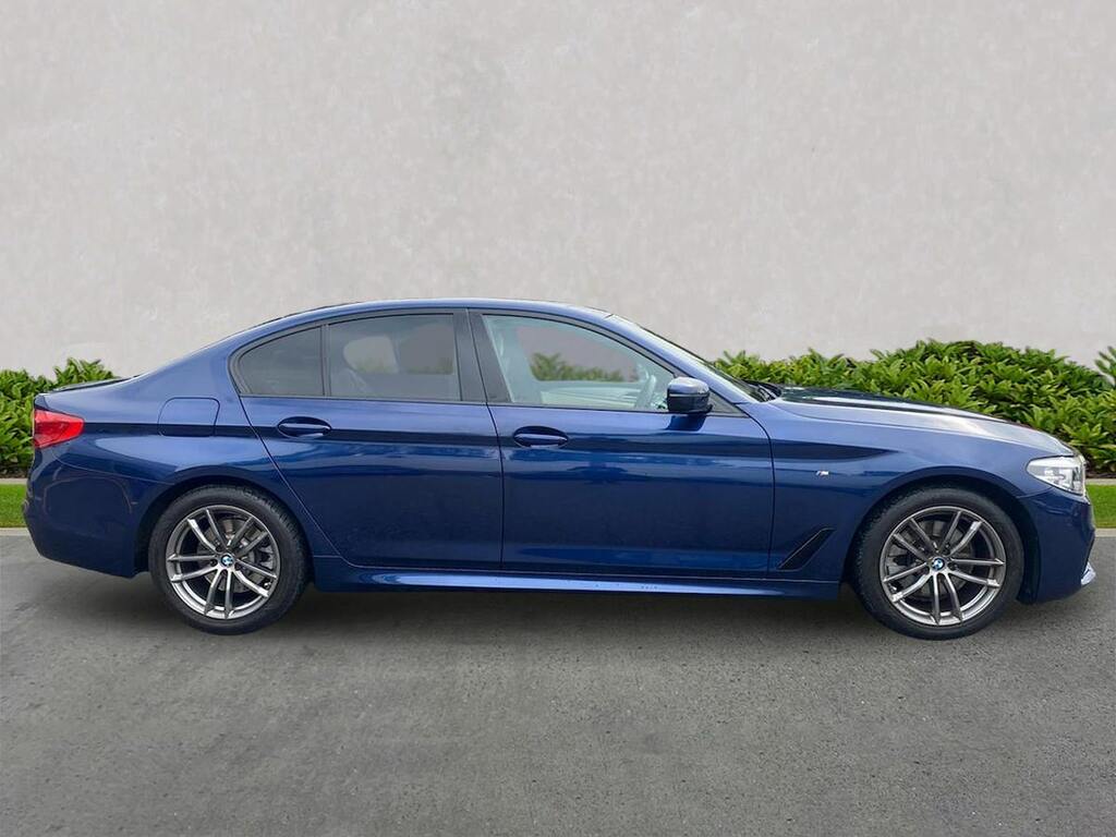 BMW 5 Series 2.0 520D M Sport Saloon Euro 6 S Blue #3