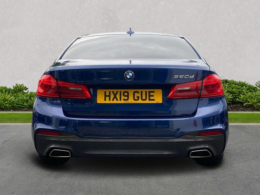 BMW 5 Series 2.0 520D M Sport Saloon Euro 6 S Blue #4
