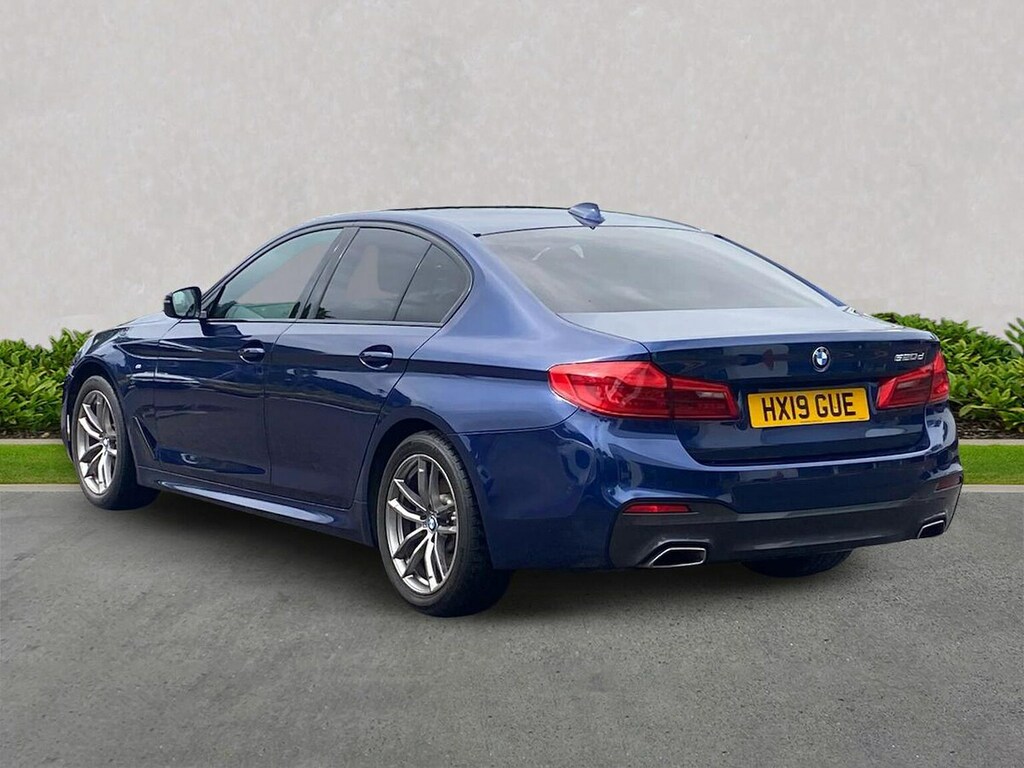 BMW 5 Series 2.0 520D M Sport Saloon Euro 6 S Blue #2