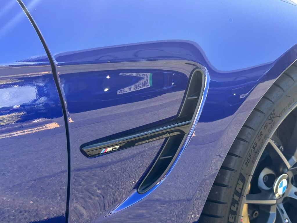 BMW M3 Xdrive Saloon Blue #11