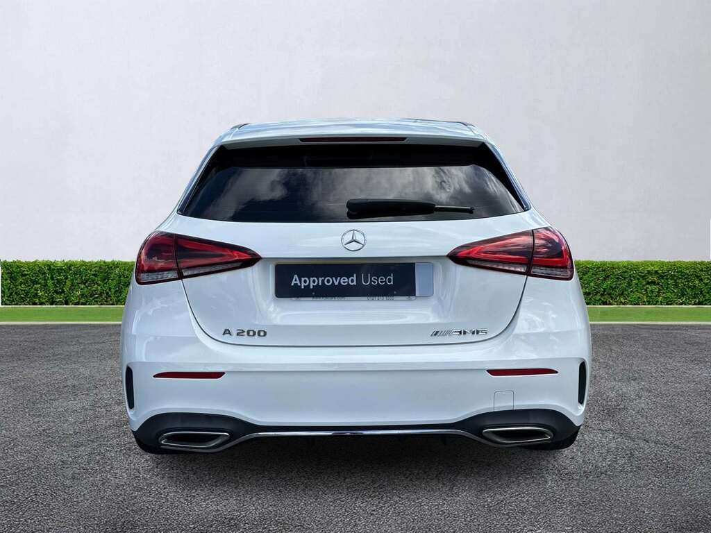 Mercedes-Benz A Class A200 Amg Line UP61UCY White #4