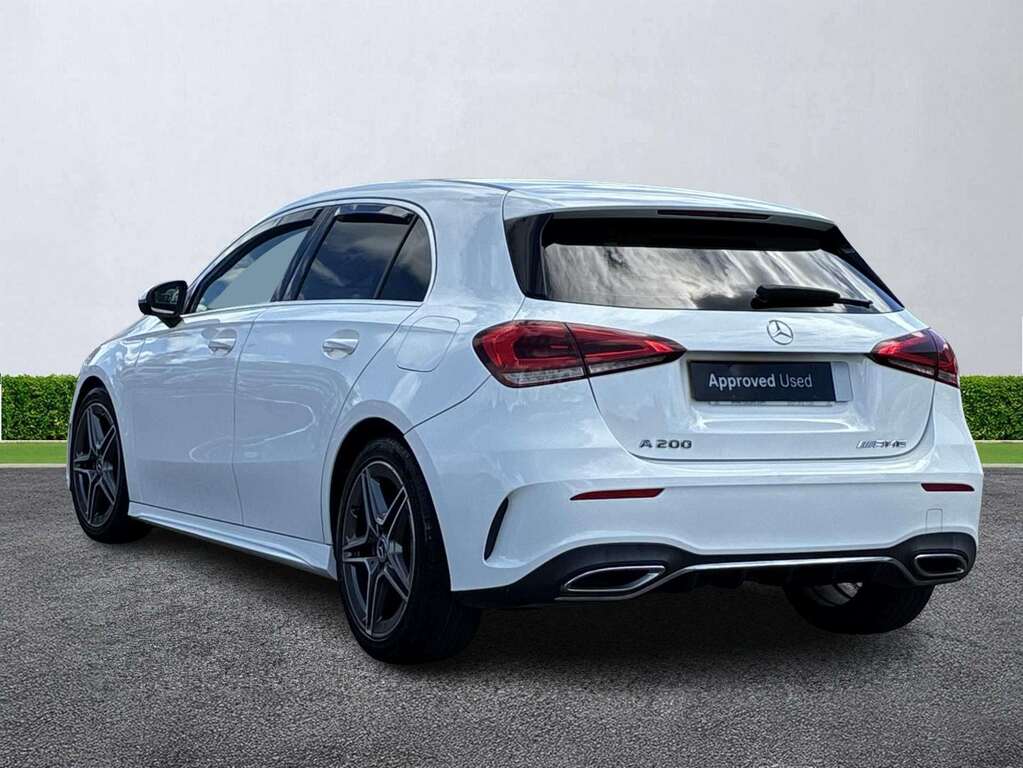 Mercedes-Benz A Class A200 Amg Line UP61UCY White #2