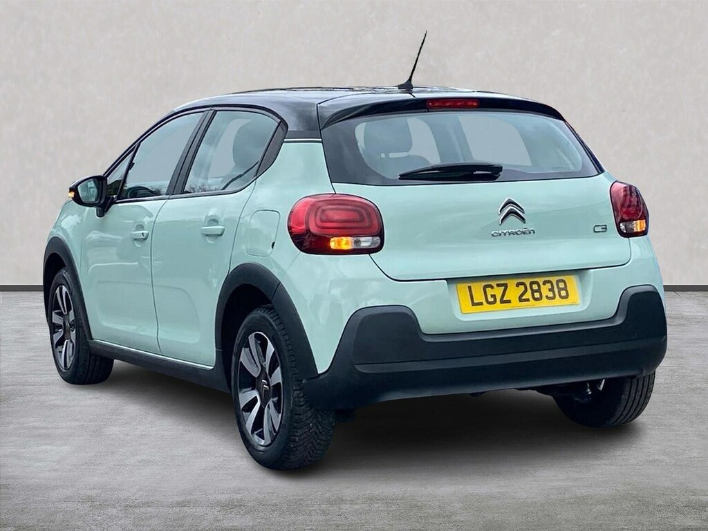 Citroen C3 1.2 Puretech Feel Hatchback Euro LGZ2838 Green #2