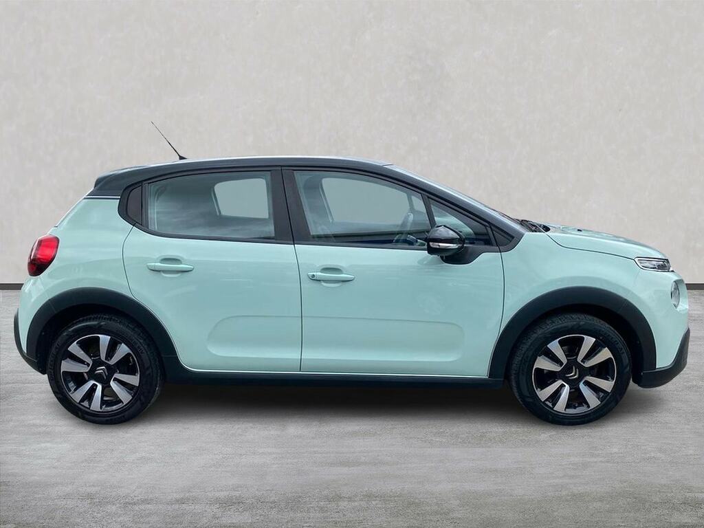 Citroen C3 1.2 Puretech Feel Hatchback Euro LGZ2838 Green #3