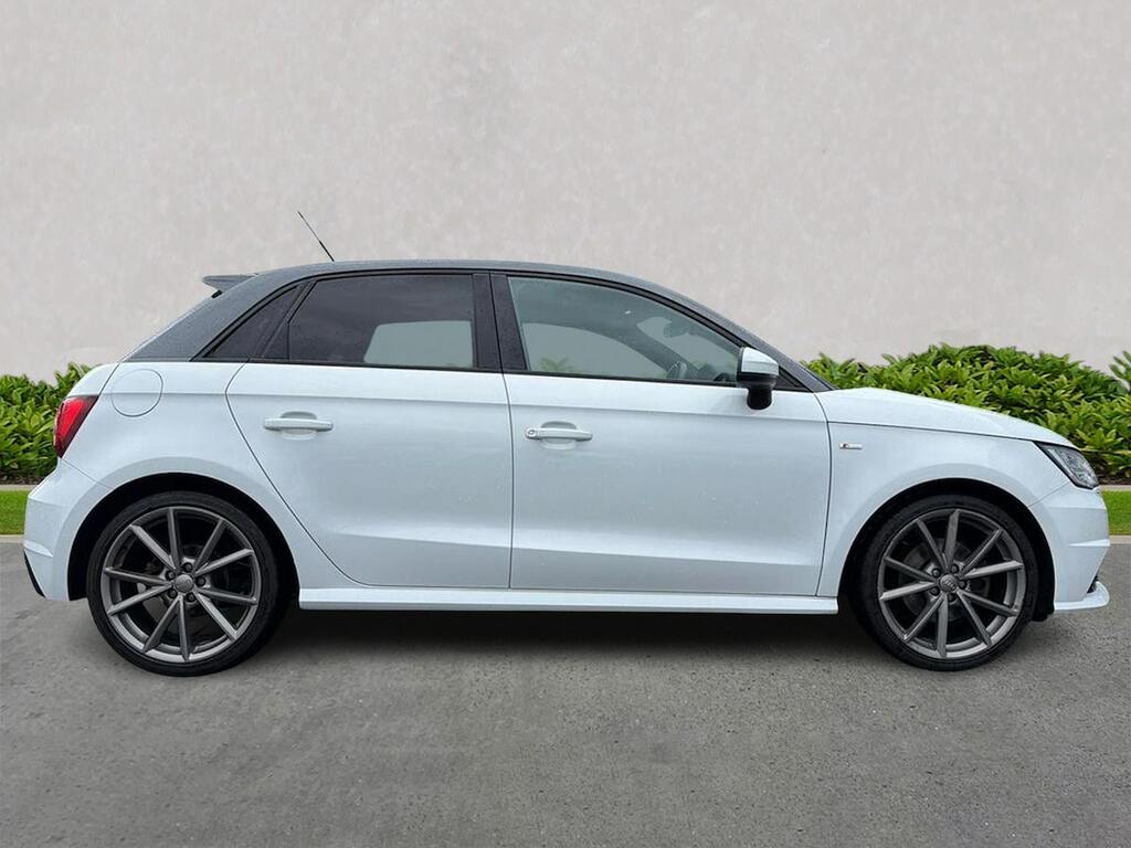 Audi A1 1.0 Tfsi Black Edition Nav S Tronic GC18HXD White #3