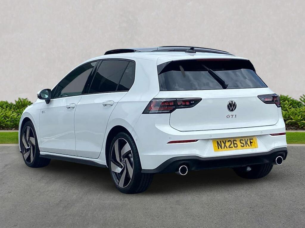 Volkswagen Golf 2.0 Tsi Gti Hatchback Dsg Euro 6 Ss NX26SKF White #2
