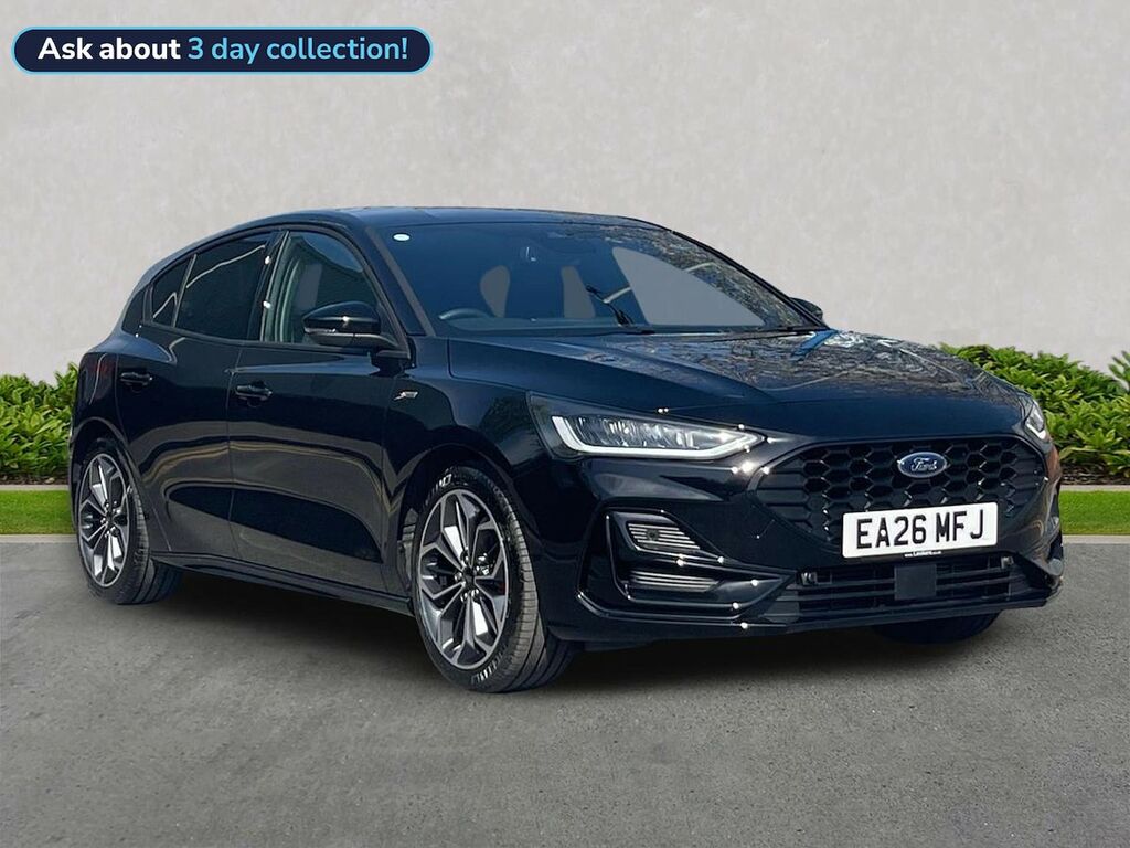 Ford Focus 1.0 Ecoboost Hybrid Mhev 155 St-line X Ed Black
