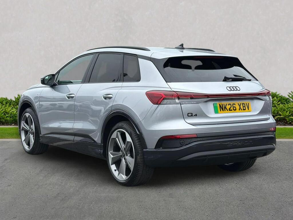Audi Q4 E Tron 210Kw 45 82Kwh Black Edition Tech Pack Silver #2