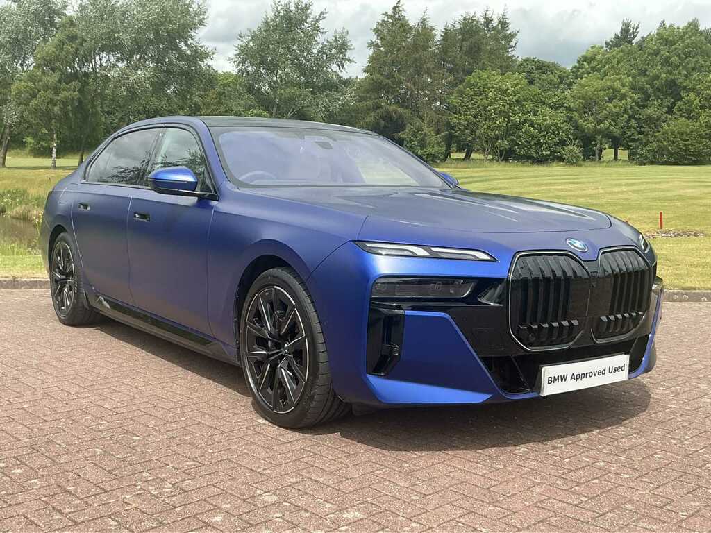BMW i7 335Kw Edrive50 M Sport 105.7Kwh Blue