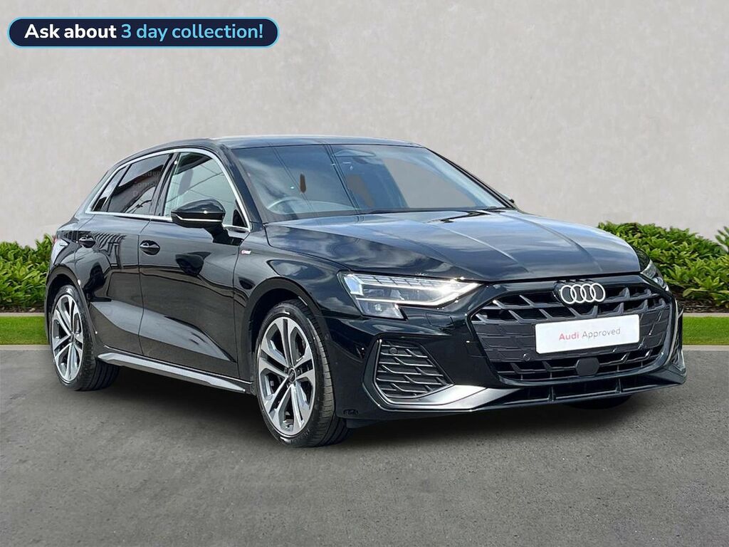 Audi A3 1.5 Tfsi 116 S Line S Tronic Black