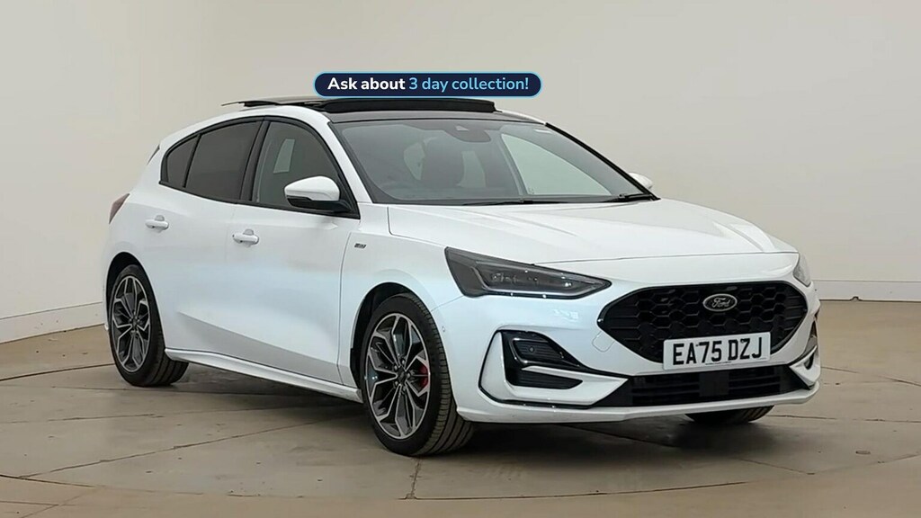 Ford Focus 1.0T Ecoboost Mhev St-line X Hatchback White