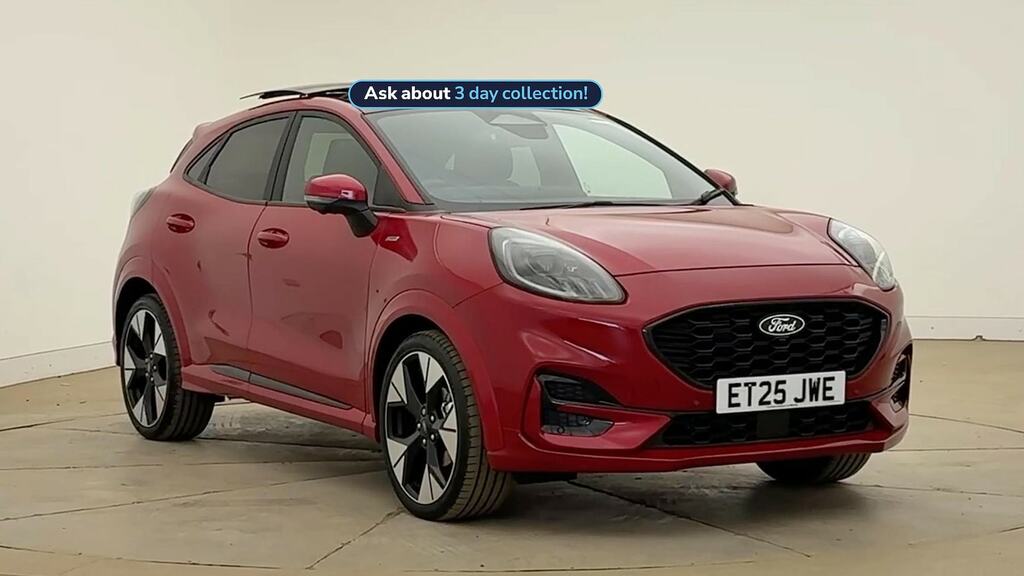 Ford Puma 1.0T Ecoboost Mhev St-line X Suv Hybrid Red