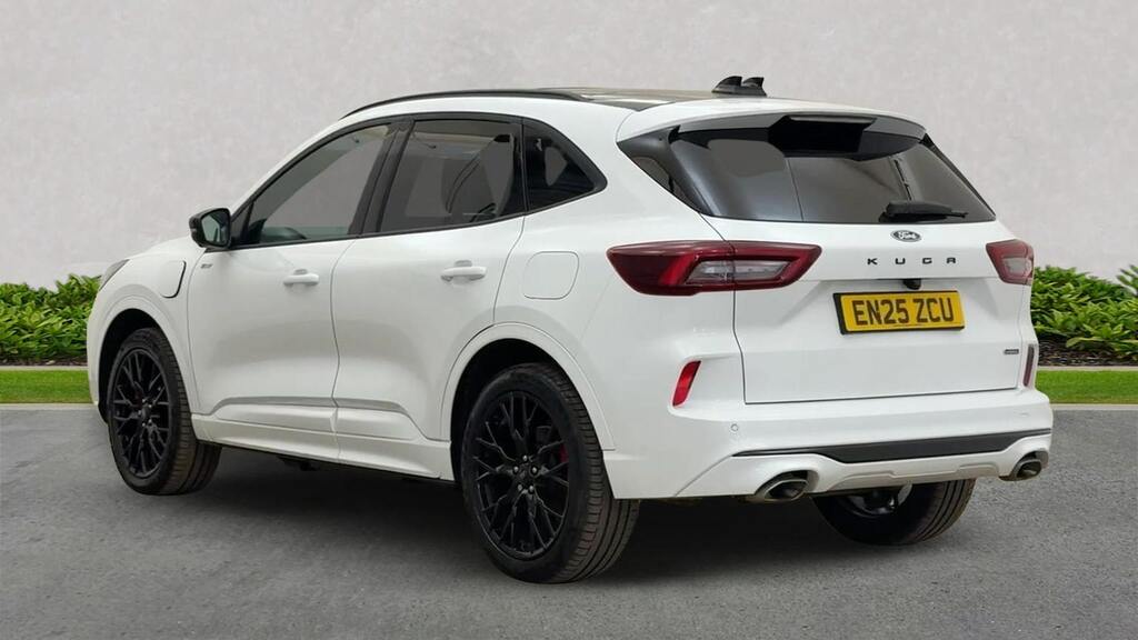 Ford Kuga 2.5 Duratec 14.4Kwh St-line X Black Package Suv White #2