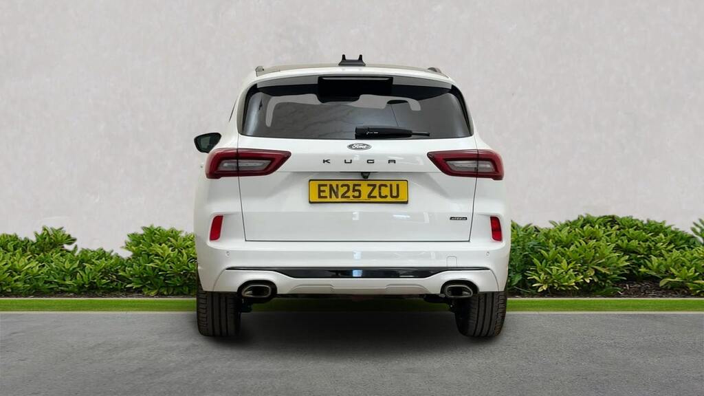 Ford Kuga 2.5 Duratec 14.4Kwh St-line X Black Package Suv White #4