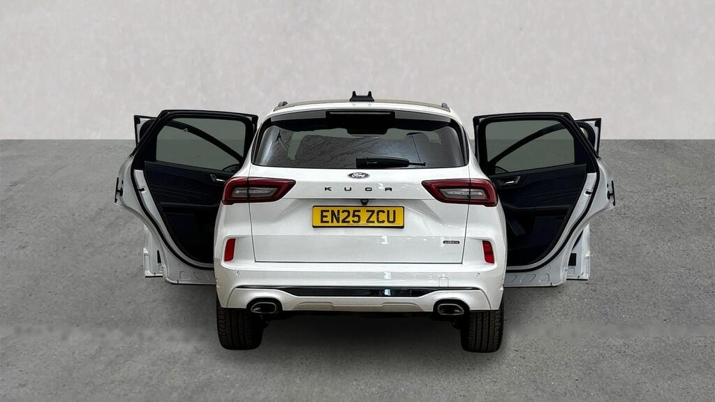 Ford Kuga 2.5 Duratec 14.4Kwh St-line X Black Package Suv White #6