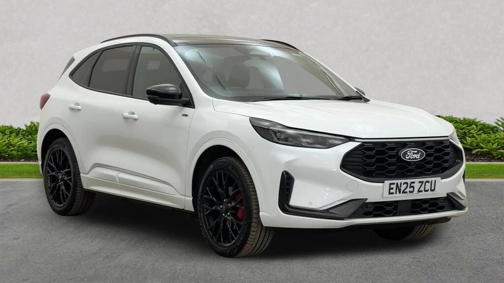 Ford Kuga 2.5 Duratec 14.4Kwh St-line X Black Package Suv White