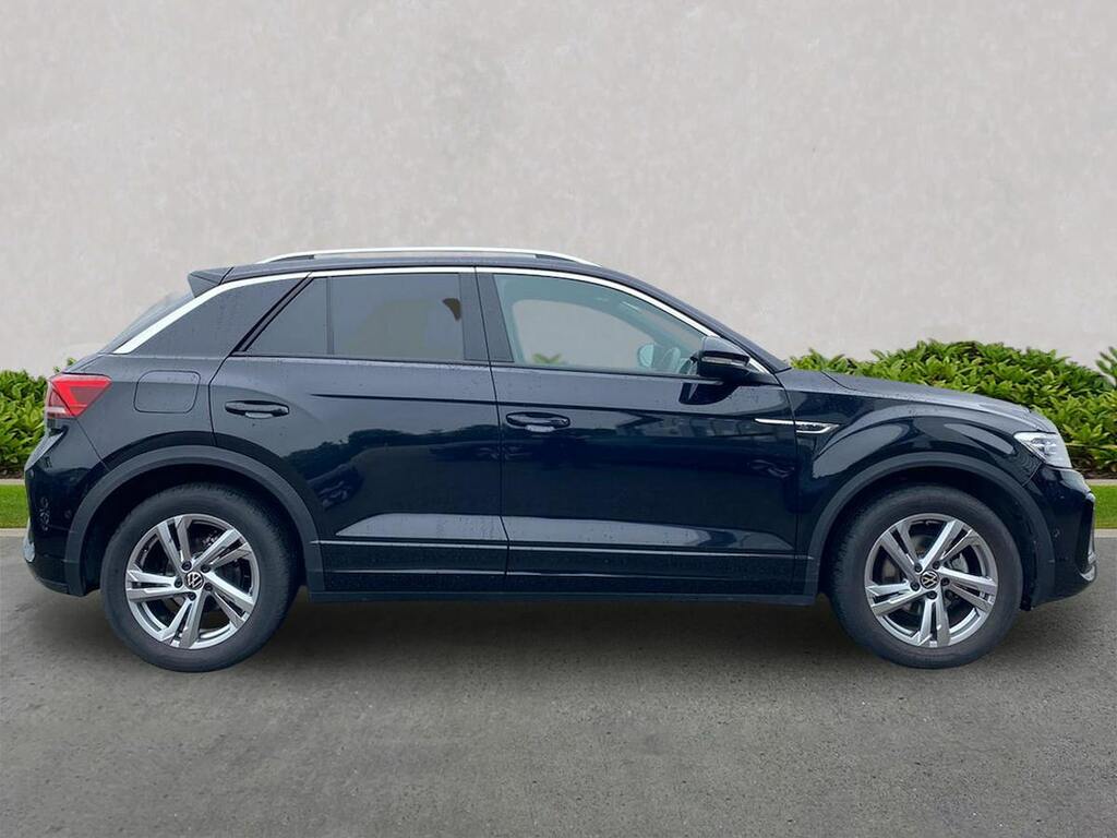 Volkswagen T-Roc 1.5 Tsi R-line GD25UOE Black #3