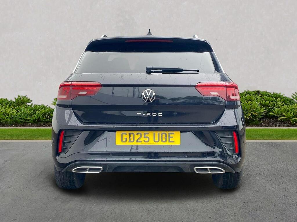 Volkswagen T-Roc 1.5 Tsi R-line GD25UOE Black #4