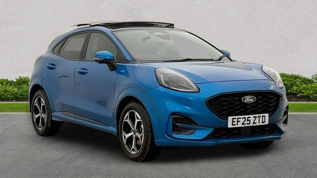 Ford Puma 1.0T Ecoboost Mhev St-line Suv Hybrid D Blue