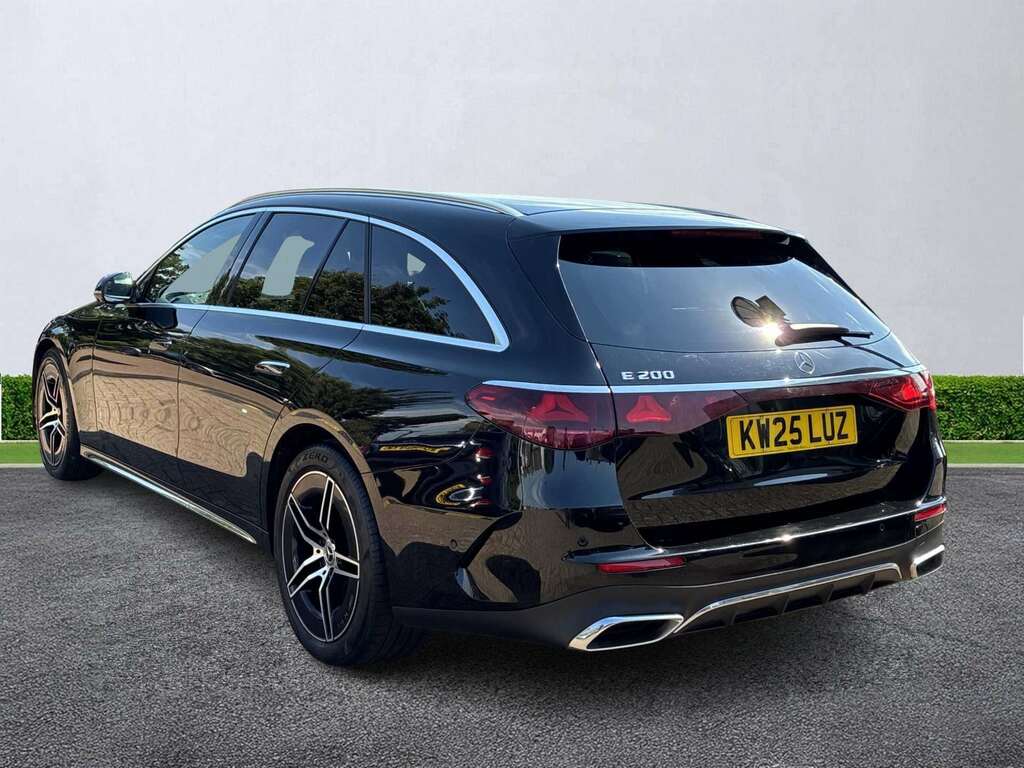 Mercedes-Benz E Class E200 Amg Line Premium 9G-tronic KW25LUZ Black #2