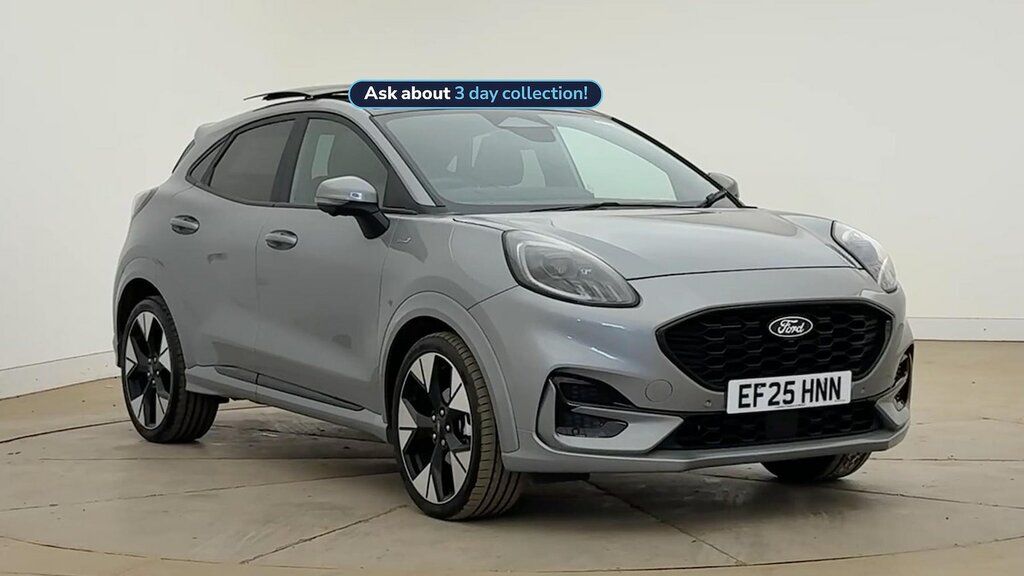 Ford Puma 1.0T Ecoboost Mhev St-line X Suv Hybrid Silver