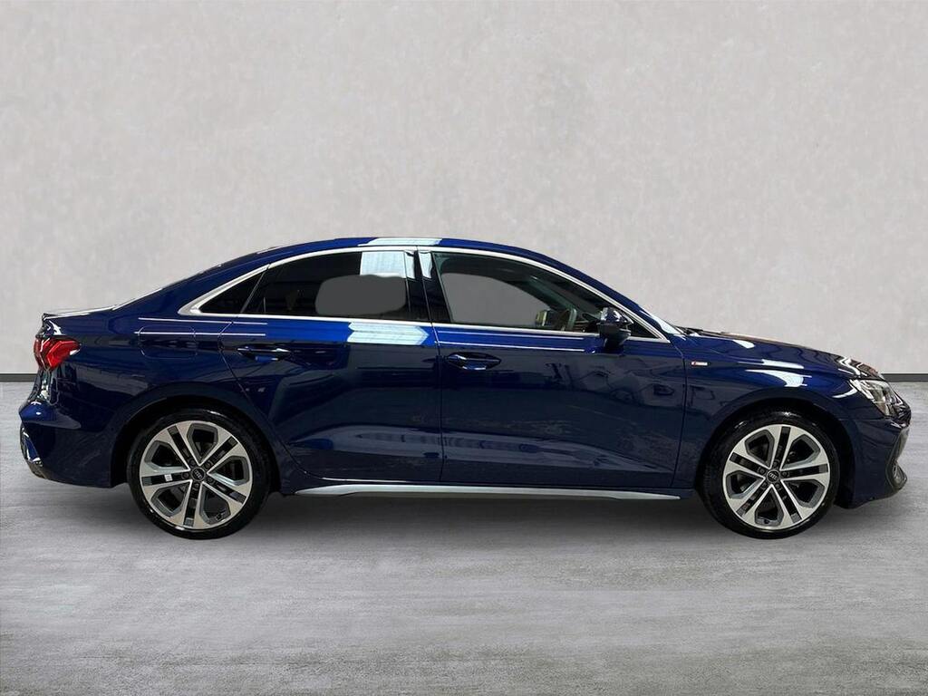 Audi A3 1.5 Tfsi 35 S Line Saloon S Tronic Euro Blue #3