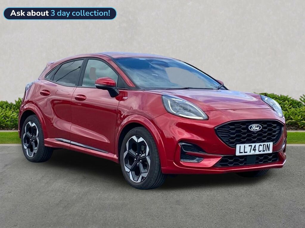 Ford Puma 1.0T Ecoboost Mhev St-line X Suv Hybrid Red