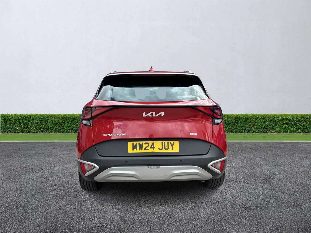 Kia Sportage 1.6T Gdi 207 Hev 3 Red #4