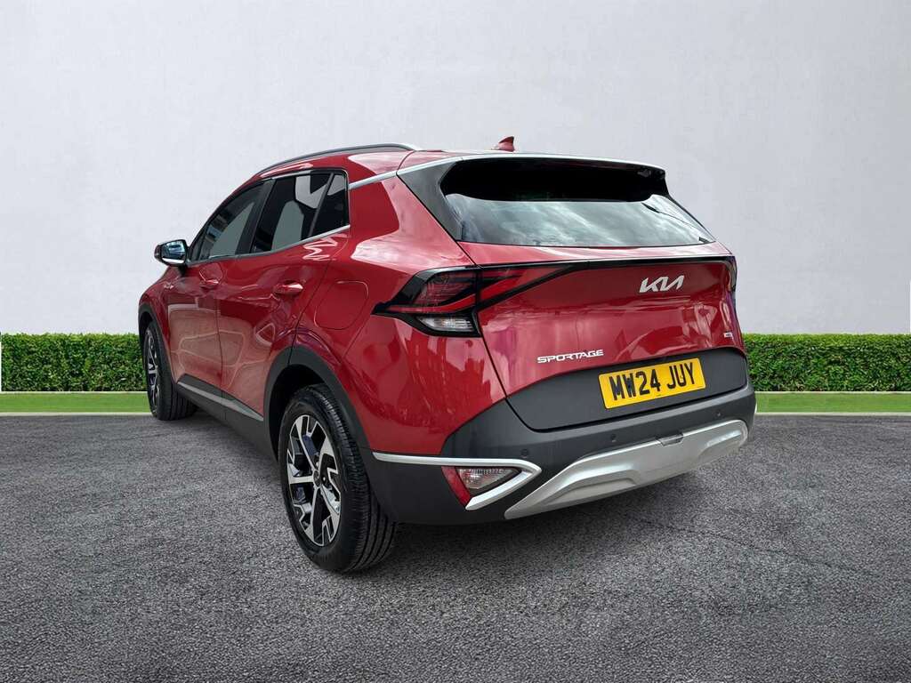 Kia Sportage 1.6T Gdi 207 Hev 3 Red #2