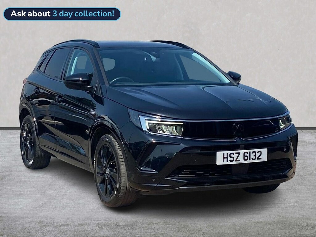 Vauxhall Grandland 1.2 Turbo Gs Suv Euro 6 Ss 1 Black
