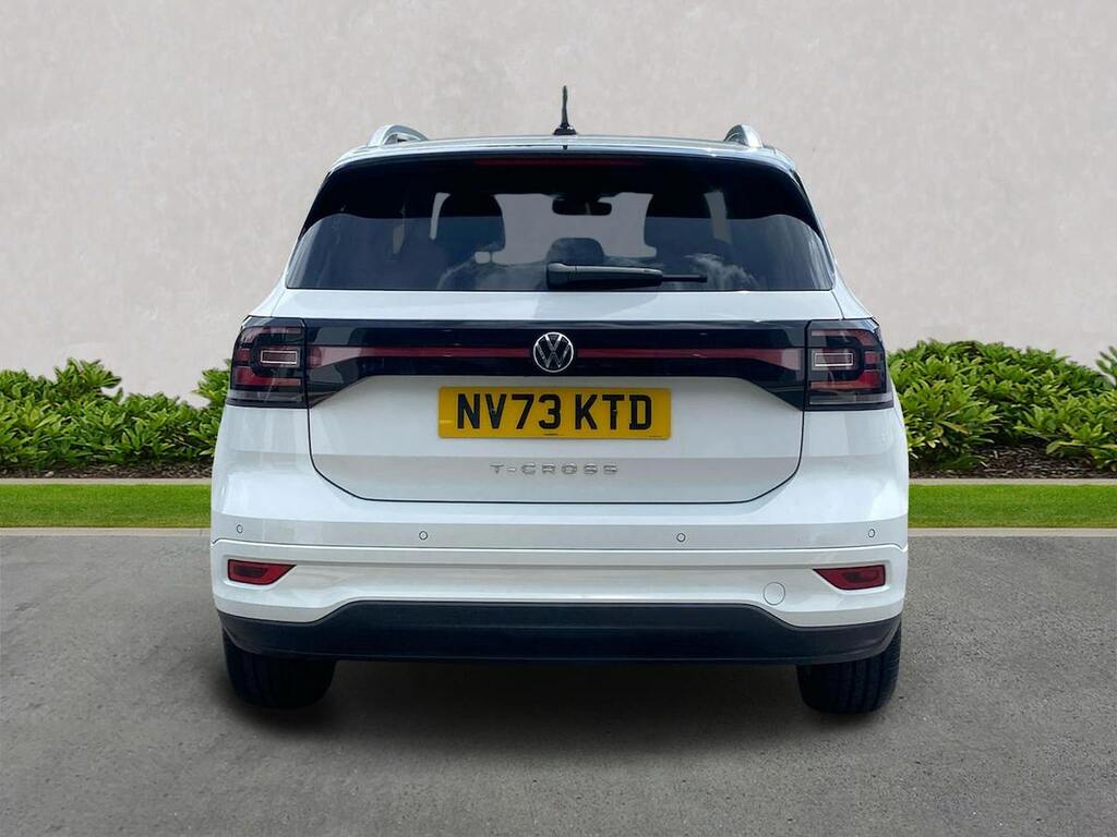 Volkswagen T-Cross 1.0 Tsi R-line Suv Dsg Euro 6 Ss 11 White #3