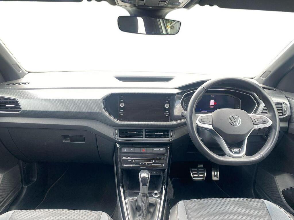 Volkswagen T-Cross 1.0 Tsi R-line Suv Dsg Euro 6 Ss 11 White #5