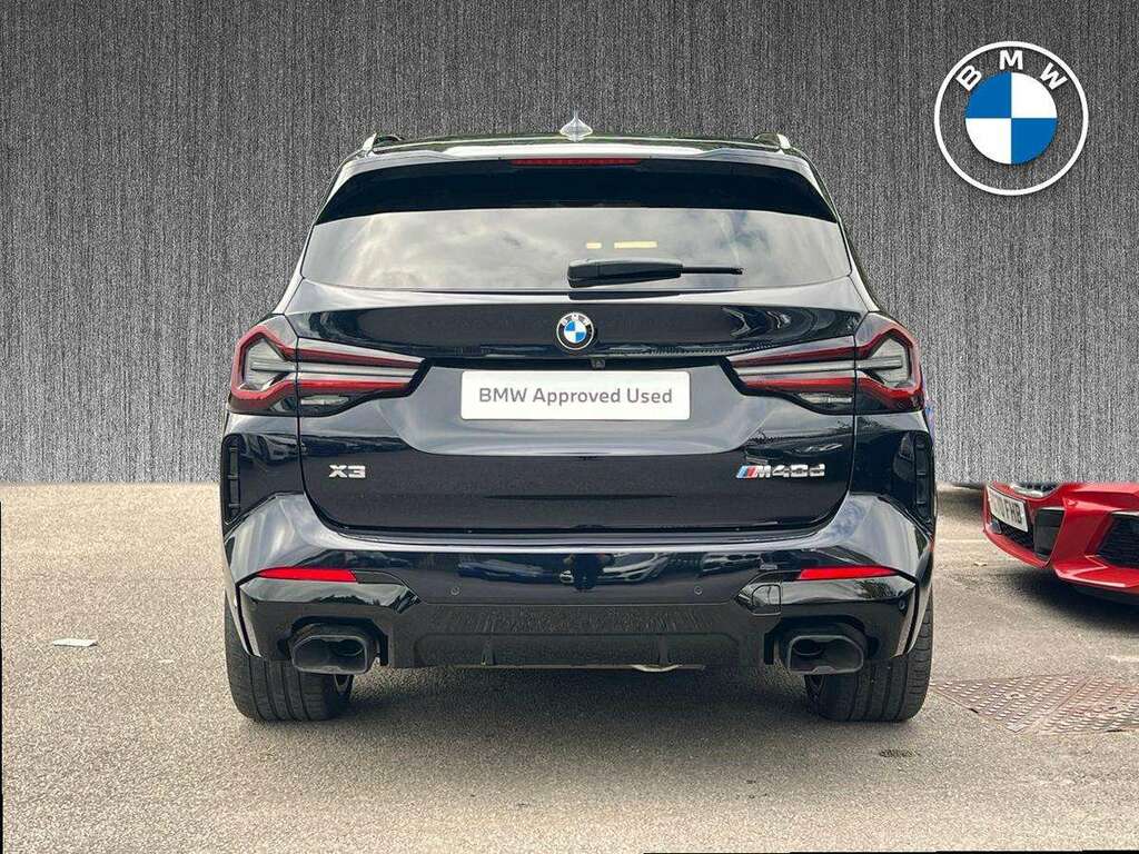 BMW X3 Xdrive M40d Mht DH73HNP Black #4